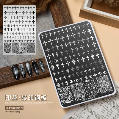 Dırnaq bəzəkləri – tools - 9-crow-heart-punk-with-back-panel