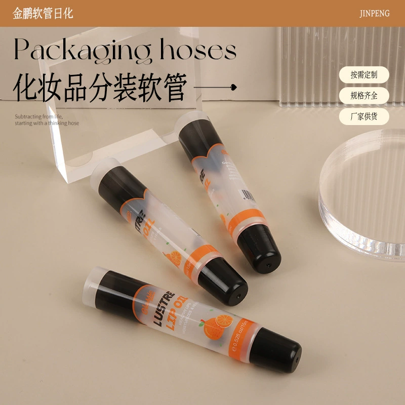 Туба для косметики, флакон для бальзама для губ, мази, эссенции, крема для глаз, туба с дозатором, упаковочный материал для средств по уходу за кожей с крышкой, партия