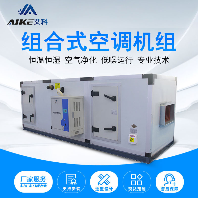 Constant Temperature and Humidity Central Water-Cooled Water Heating and Air Conditioning Clean Air Conditioning Fresh Air System Combined Purification Air Conditioning Unit