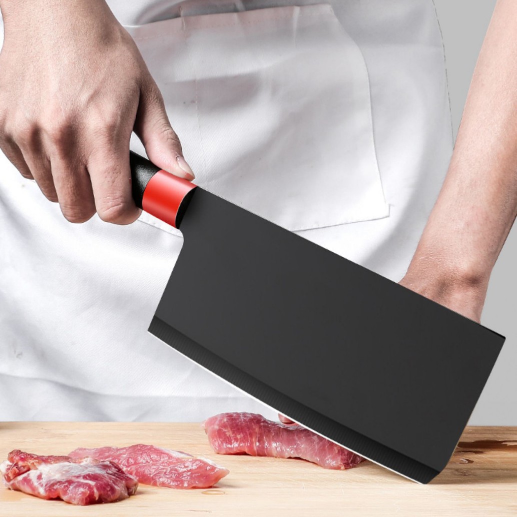 Cuchillo de corte de cocina combinado utensilios de cocina al por mayor cuchillo de cocina cuchillo de cocina tablero de cocina spot corte de carne cuchillo doméstico conjunto de moldeo por inyección image 4