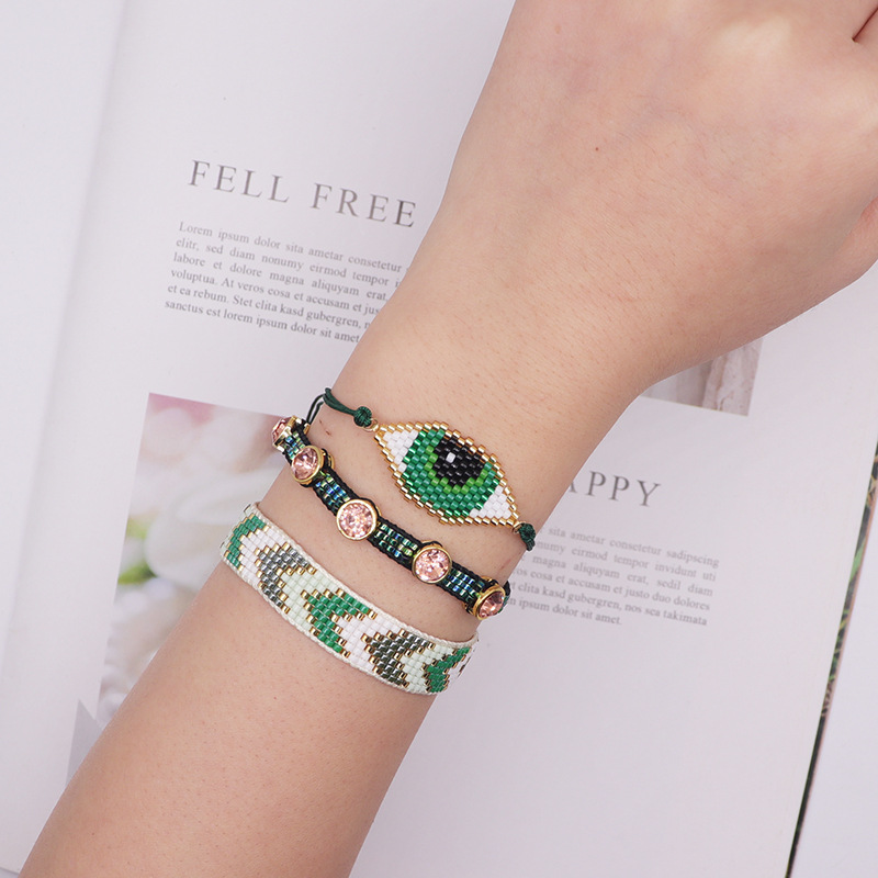 Lucky Evil Eye Red String Bracelet Adjustable Protection Jewelry_voghion.com