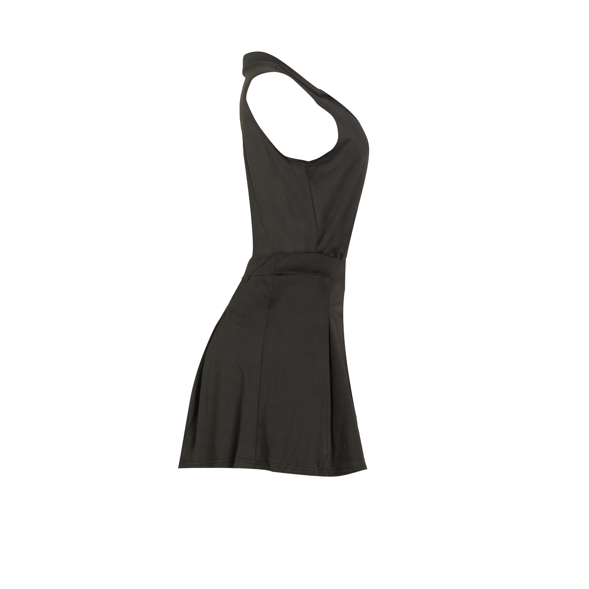 Women Clothing Short Skirt Two Piece Sleeveless Vest Suit Summer Polo Shirt