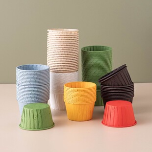5039 Curled Cupcake Cups Household Baking High Temperature Resistant Oil-proof Cake Mafen Cup Tulip Cups