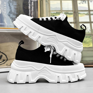 2025 New Style Shoes Thick Sole Height Increasing Men's Shoes Baotou Casual Classic Low Top Cross-border Hot Selling plus size Women's Shoes European Size