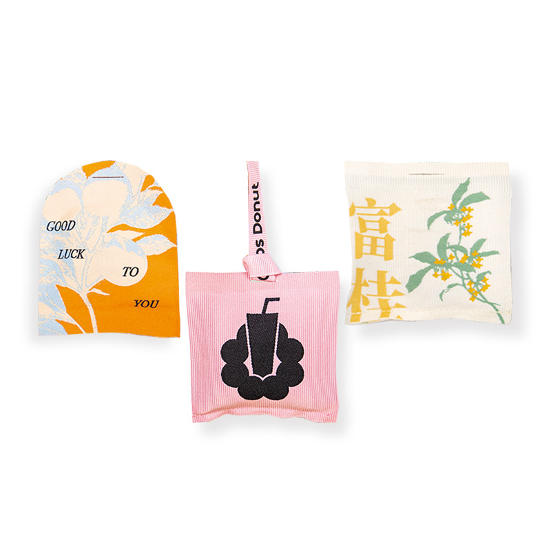 Custom Car Fragrance Pendant Odor Removal Bedroom Sachet Wardrobe Lasting Fragrance Indoor Aromatherapy Embroidered Sachet Bag