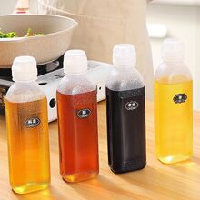 味全尖叫油瓶油壶调料酱油醋香油瓶PP5家用厨房油罐防漏塑料喷油