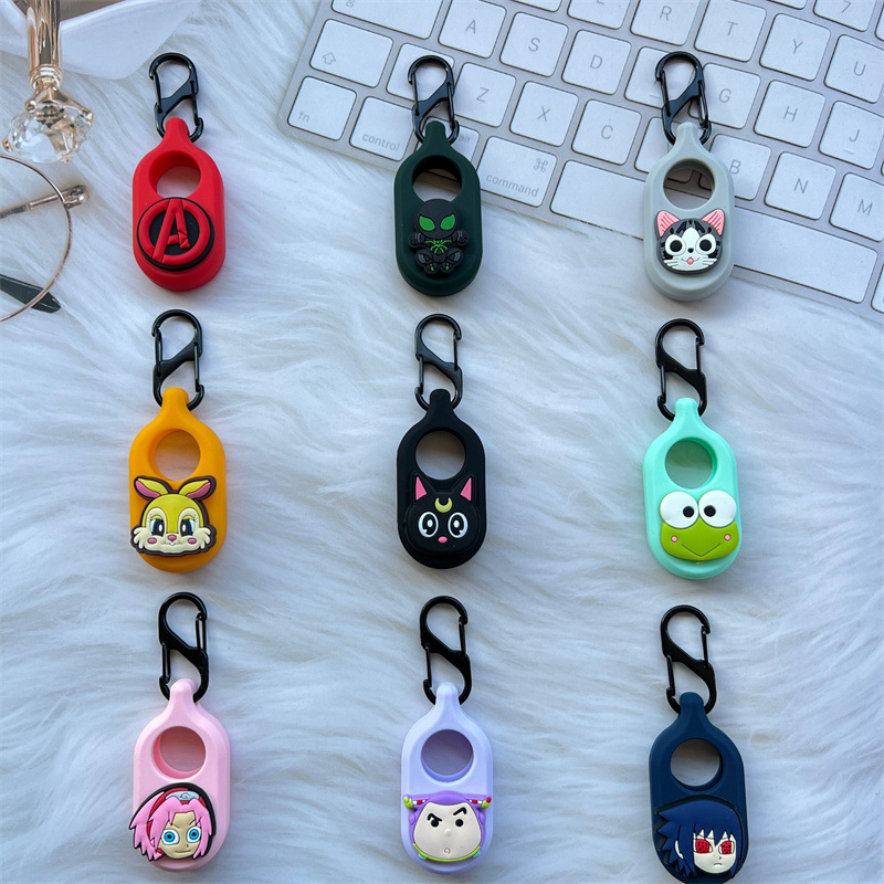 Applicable new Samsung Galaxy SmartTag2 positioning tracker anti-lost protective shell silicone cartoon Fresh