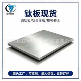 源头厂家批发钛板TA1 TA2 钛合金板TC4规格多牌号全 可零切钛加工