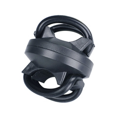 Mountain bike riding accessories equipment light clip flashlight fixed light stand front light stand round 360 degree rotation
