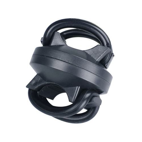 Mountain bike riding accessories equipment light clip flashlight fixed light stand front light stand round 360 degree rotation