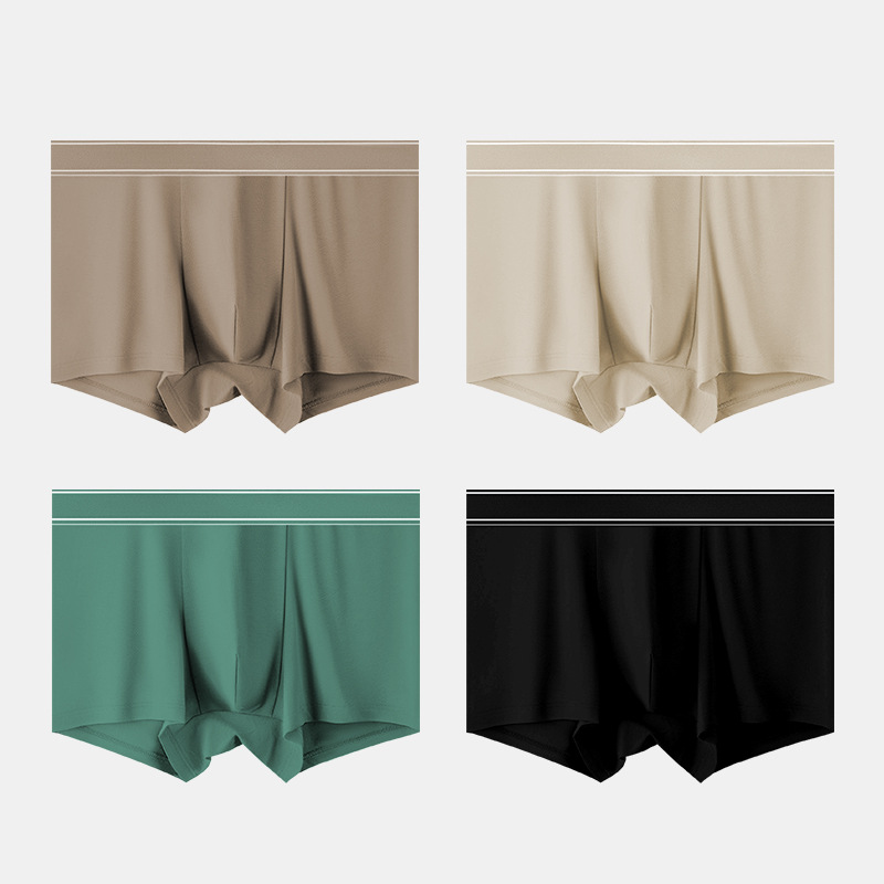 Cordyceps algodón humano bacteriostático entrepierna hombre algodón puro Xinjiang piel transpirable pantalones cortos cabeza al por mayor