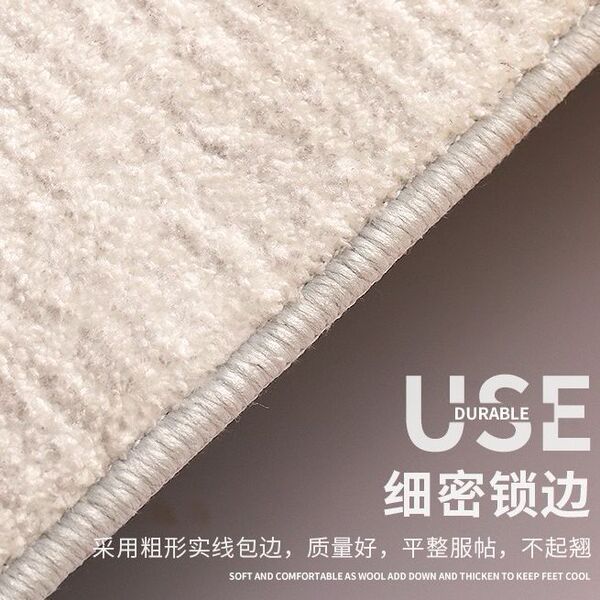 Carpet for living room for home use made of faux fur for bed