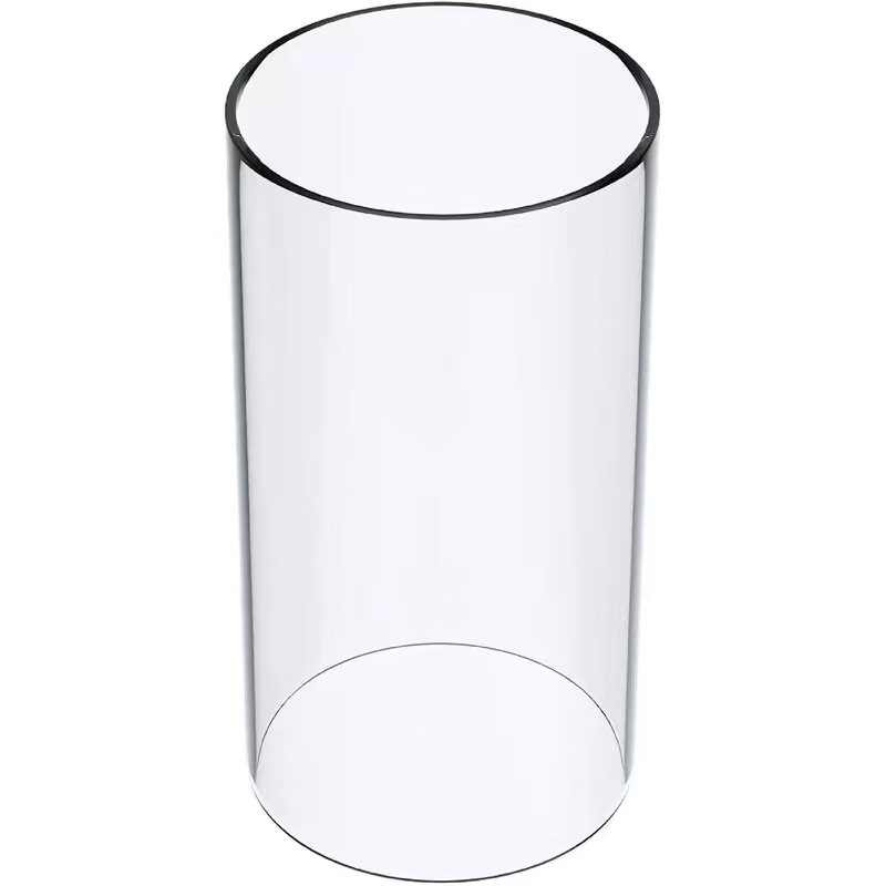 Vaso de vela de vidrio de alto borosilicato transparente candelabro de estilo europeo corcho sellado vela de decoración de boda fragante