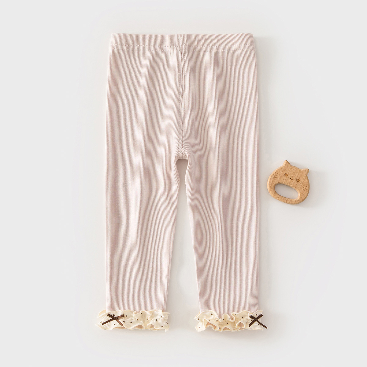 Pantalones para bebés primavera y otoño nuevos pantalones leggings para niños pantalones de encaje dulce leggings