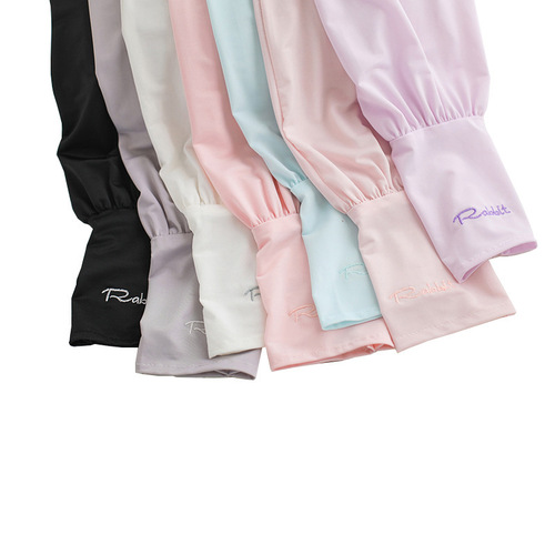 Summer Ice Sleeve Loose Sun Protection Sleeve for Women, Ice Silk Sleeve Cover, UV Protection Thin Ride Sleeve, Large Size Sun Sleeves