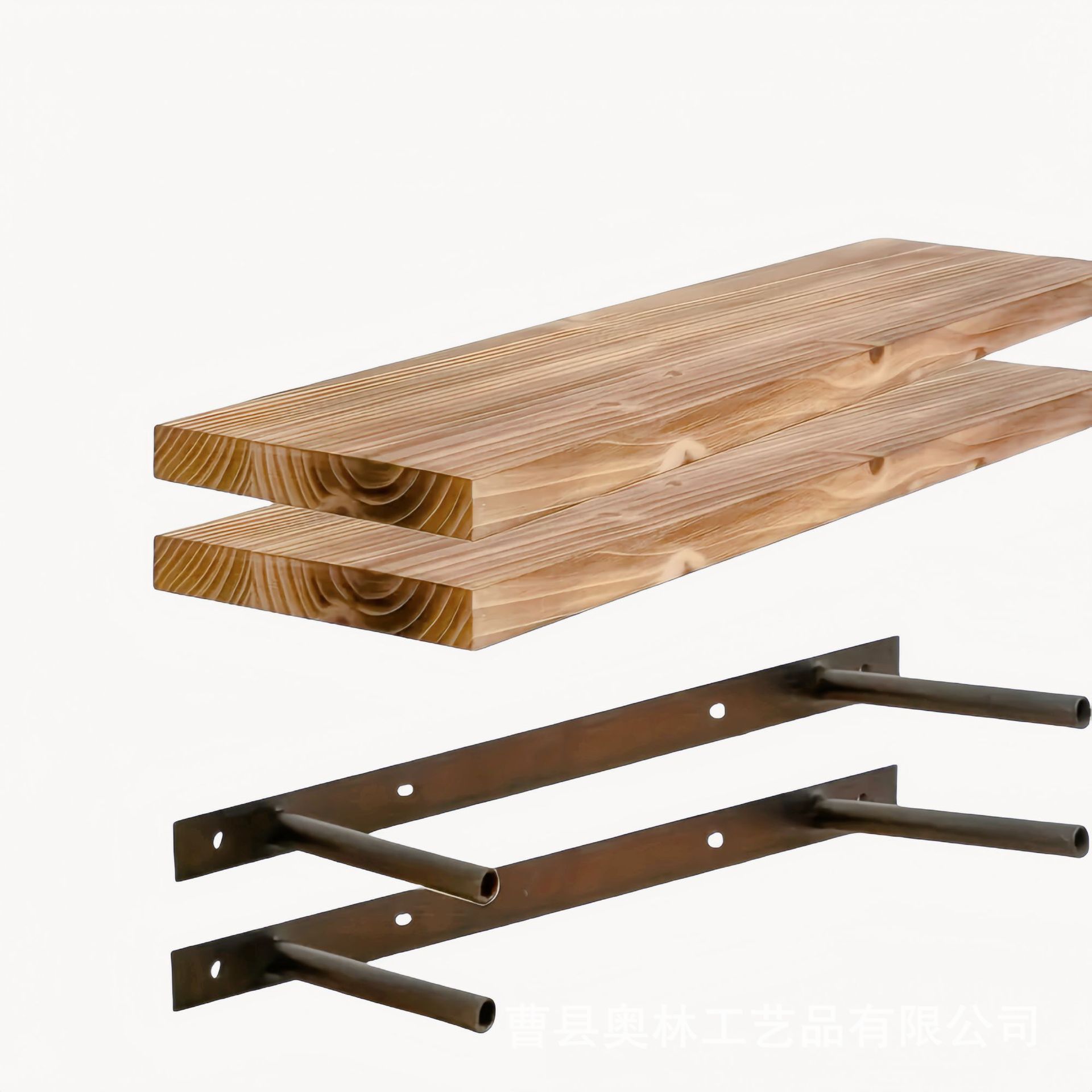 TEMU mismo tipo de estante flotante de pared de estante flotante de pared de acabado multicapa de estante de almacenamiento de hierro forjado de baño