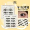 Glue-free six-row [Winter Love Eyelashes] false eyelashes