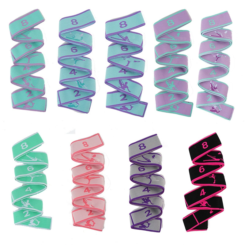 Йога растяжка ремни латинская асана эластичные ремни для детских танцев