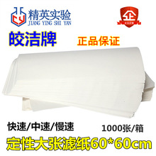 皎洁牌 定性滤纸60CM*60CM 快中慢速 过滤纸抽滤纸大张滤纸绘画纸