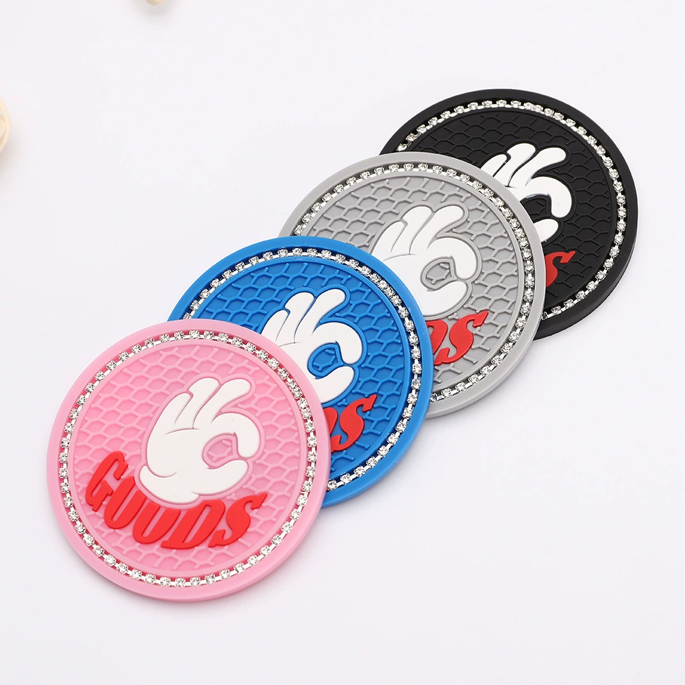 Новый стиль трансграничной внешней торговли автомобиля сотовый пвх подставки для автомобиля подставки для автомобиля нескользящие коврики для автомобиля