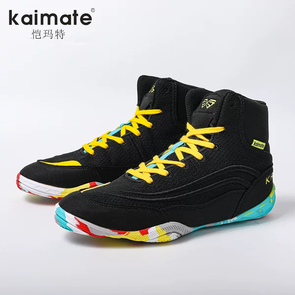 Children's Professional Low-Top Boxing Shoes, Fighting and Wrestling Training Shoes, Muay Thai Fighting Martial Arts Fitness Breathable Sanda Shoes