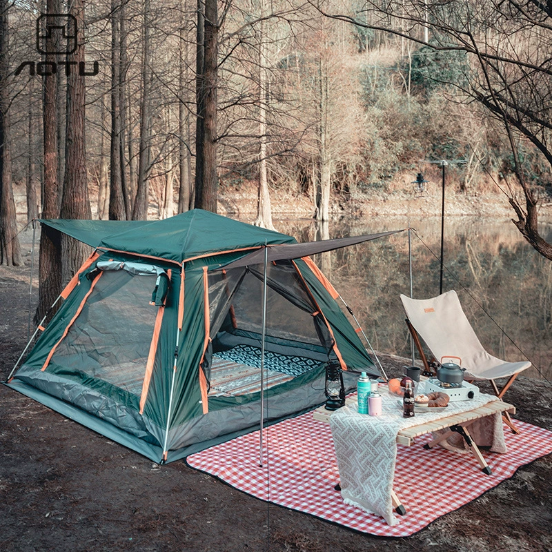 Палатка на открытом воздухе с автоматическим отскоком, портативный складной детский утолщенный непромокаемый тканевый солнцезащитный крем для кемпинга