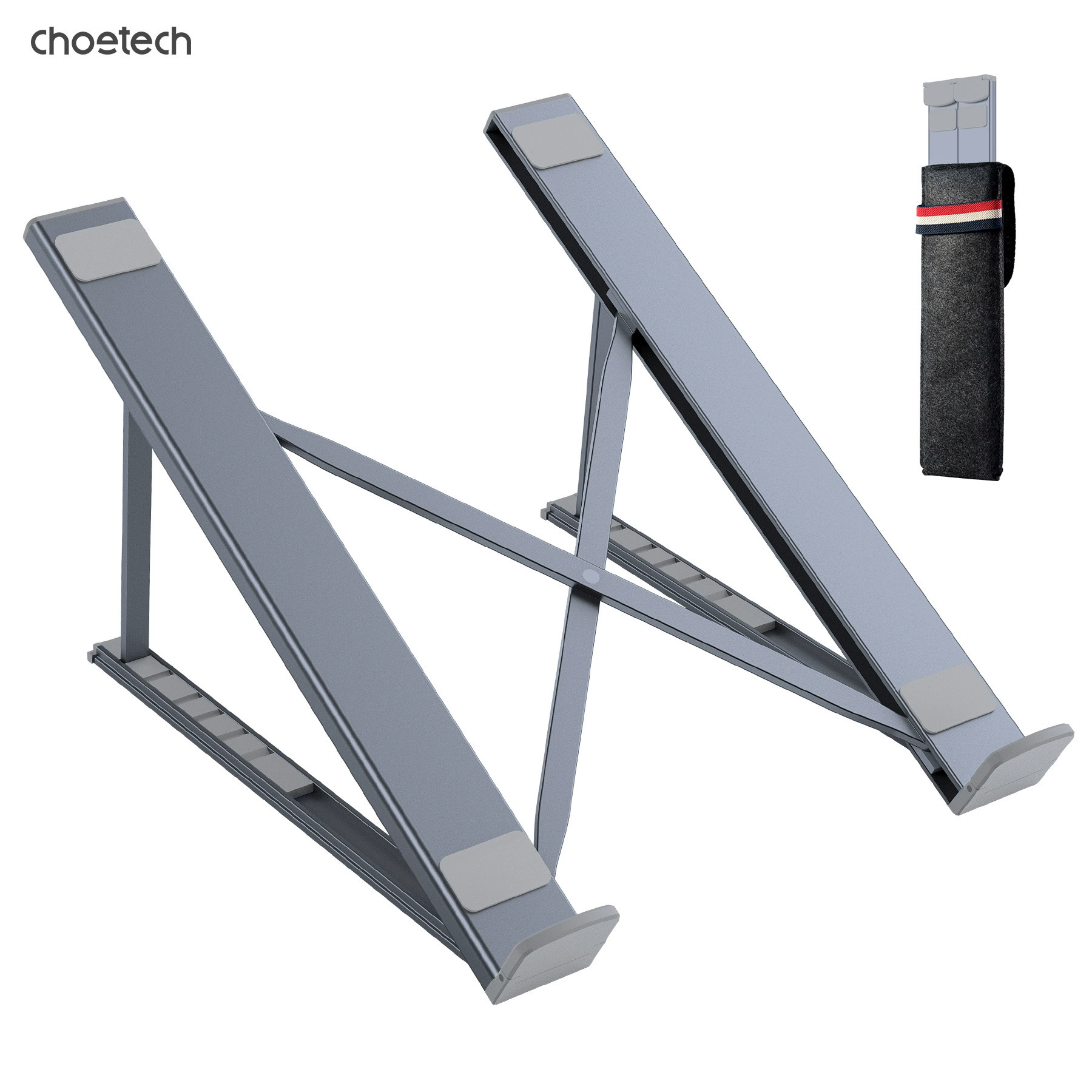 Кронштейн ноутбука алюминиевый сплав многофункциональный складной вертикальный опорный держатель для рабочего стола