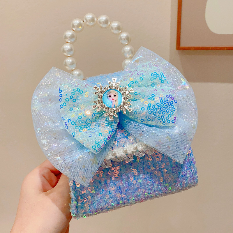 Snowflake bolsos para niñas princesa Aicha niños mochilas para niñas sirena caja de regalos set 1 de junio