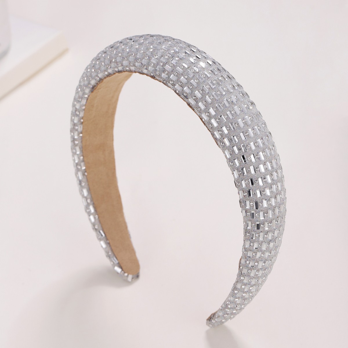 Estilo coreano línea de pesca exquisita cuentas de cristal diadema ancha moda multi-fila diadema de cristal Taobao accesorios para el cabello al por mayor