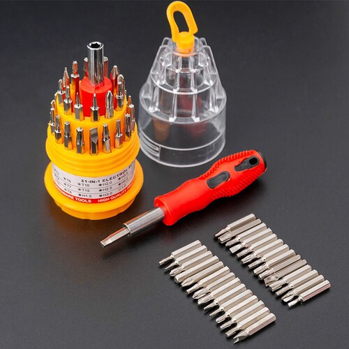 31 in 1 screwdriver cross mobile phone repair tool pagoda screw multi-function screwdriver set