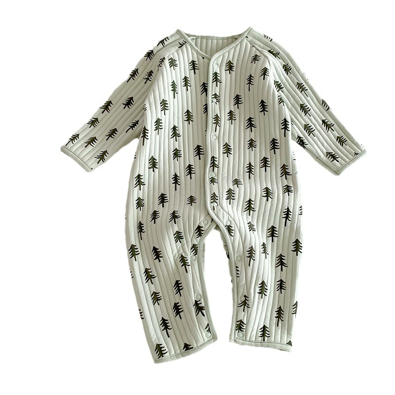 Bebé acolchado mono recién nacido Ropa clase un invierno cálido Bebé Ropa Estilo nórdico niños mono