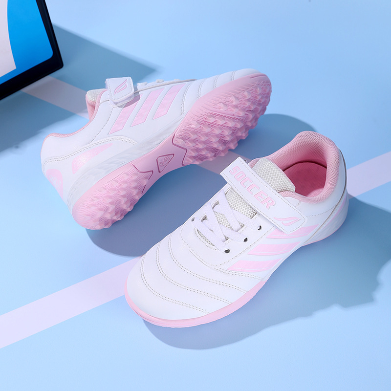 Zapatos de Fútbol Infantil con Cierre Adhesivo Transpirable y Ajustable para Entrenamiento image 8