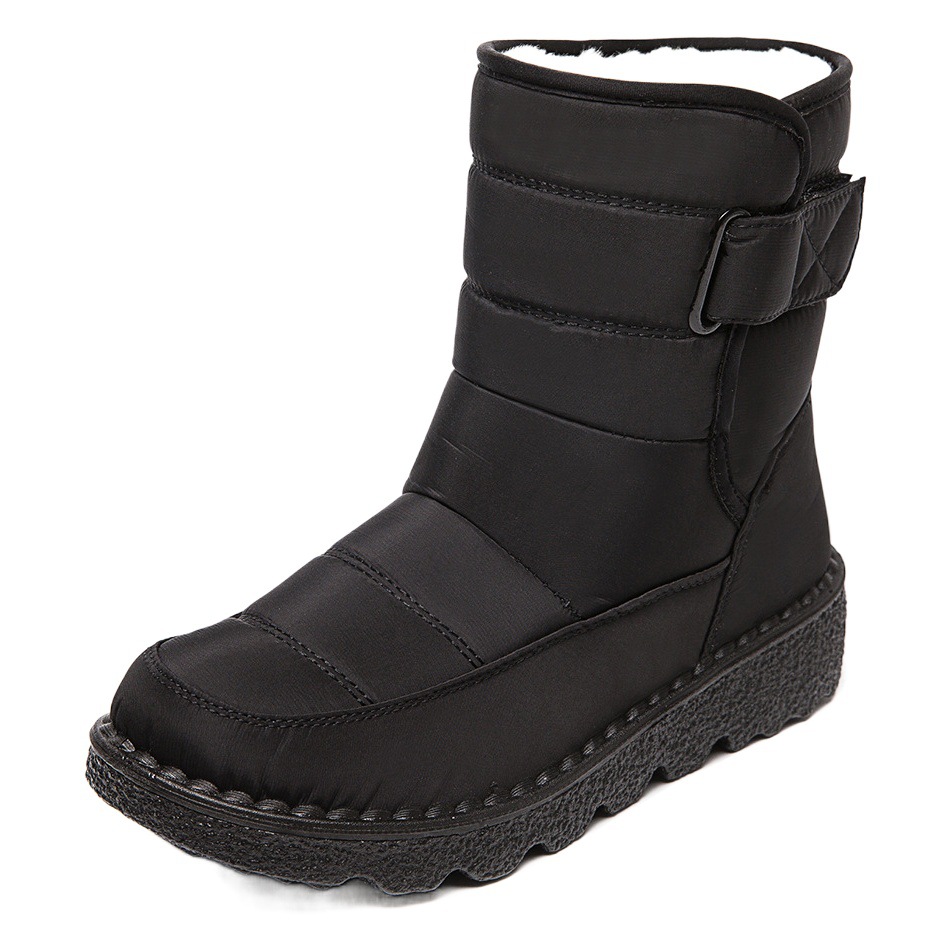 Racing Dragon 2023 nuevos zapatos acolchados de algodón de comercio exterior botas de nieve botas de mujer impermeables de mujer botas de mujer antideslizantes de Punta Alta transfronteriza