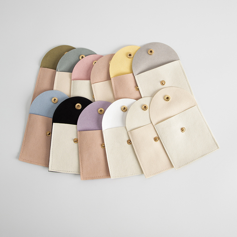 Holiday, Daily Occasion 1 Piece Cloth Simple Style Holiday Daily Color Block Jewelry Packaging Bags