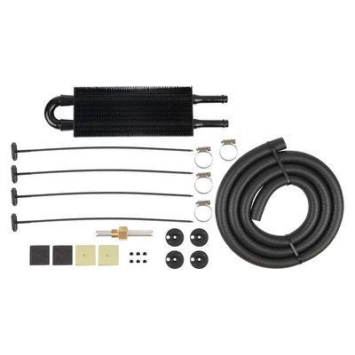 Conditioning Exhaust Pipe Condenser Tube | car radiator - 2-rows-of-black-condenser-tubes