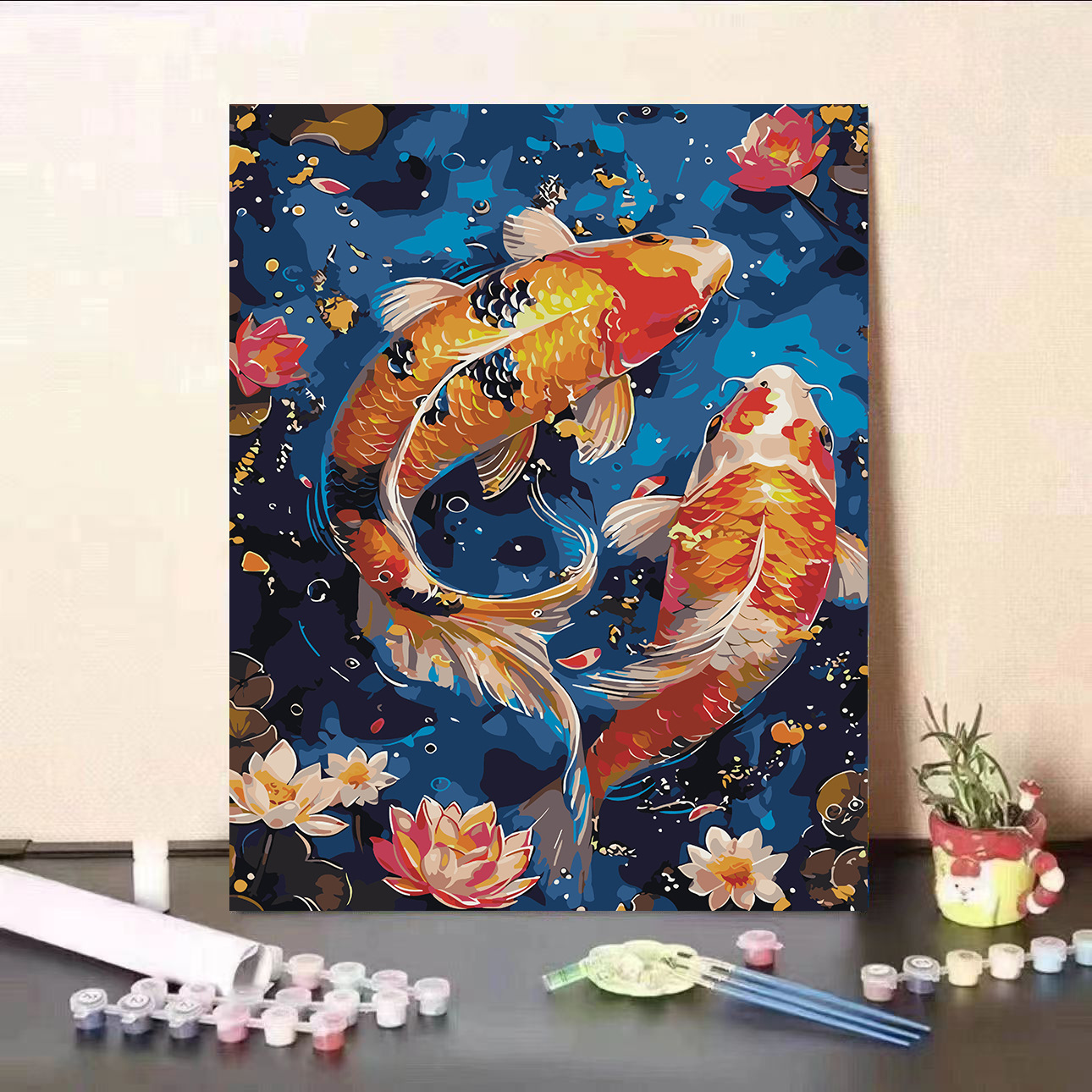 LC-1358 물속에서 노는 잉어