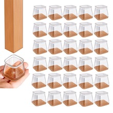 工厂直供方形桌椅脚套加厚防滑桌脚椅子腿保护套通用静音凳子脚垫