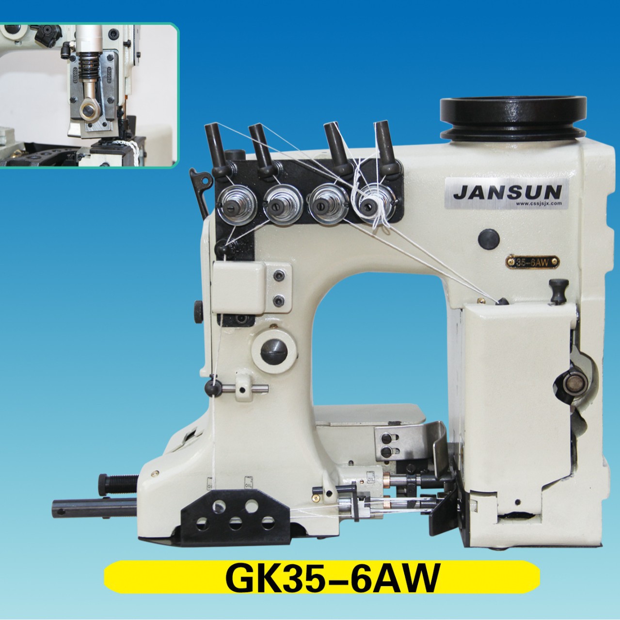 厂家供应金硕牌GK35-6AW 双针四线自动切线缝包机