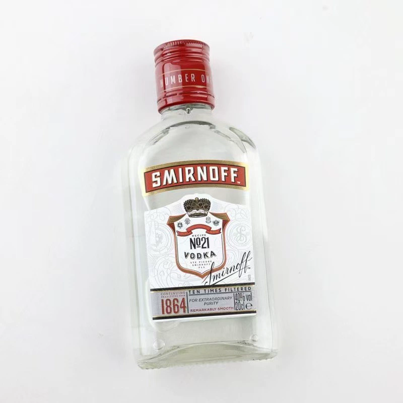 Миниатюрная портативная бутылка ликера, 200 мл assorted спиртные напитки для магазинов у дома