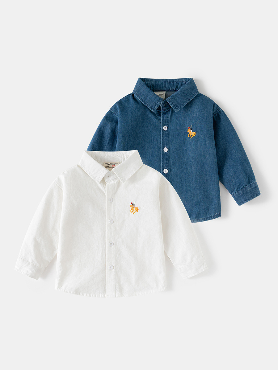 Autumn children's shirt for boys