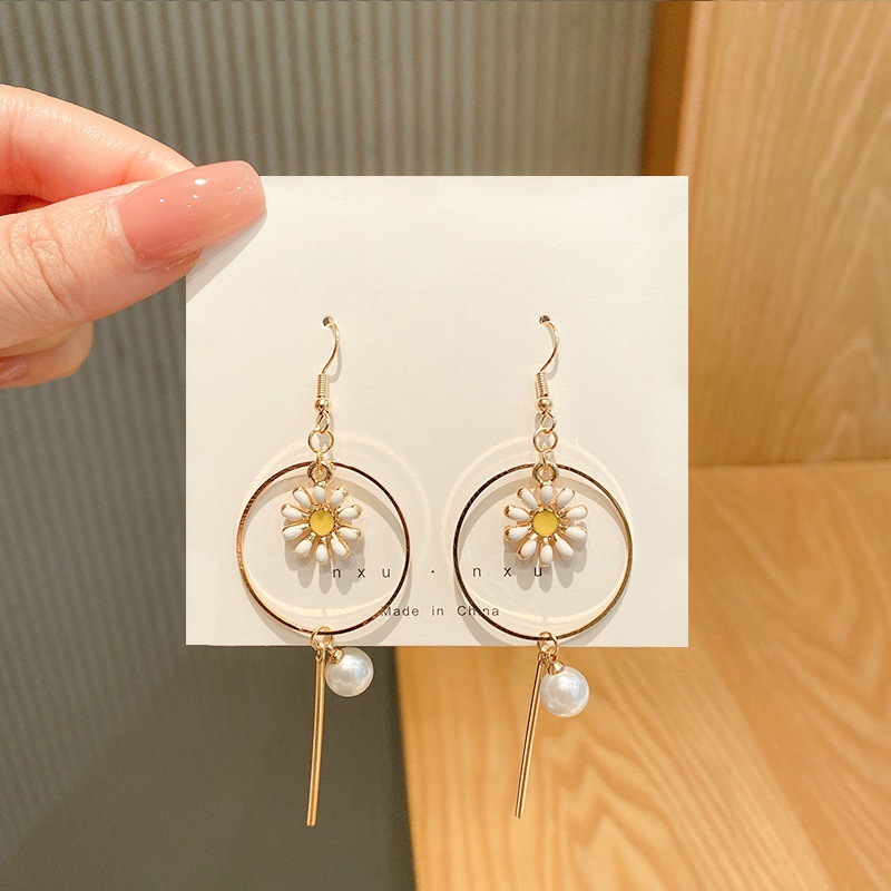 all-match earrings night market stall wholesale korean simple hot-sale earrings female niche design fashionable earrings