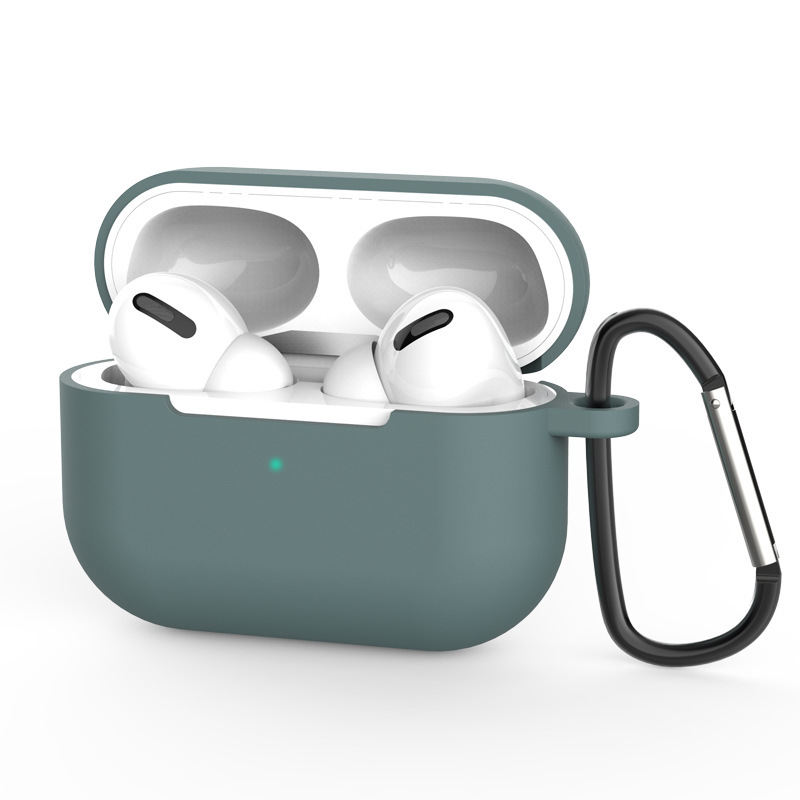 Aplicable a AirPods4 generación Pro3 generación toda la serie de cubierta de silicona universal caja de carga de auriculares caja de auriculares a prueba de caídas