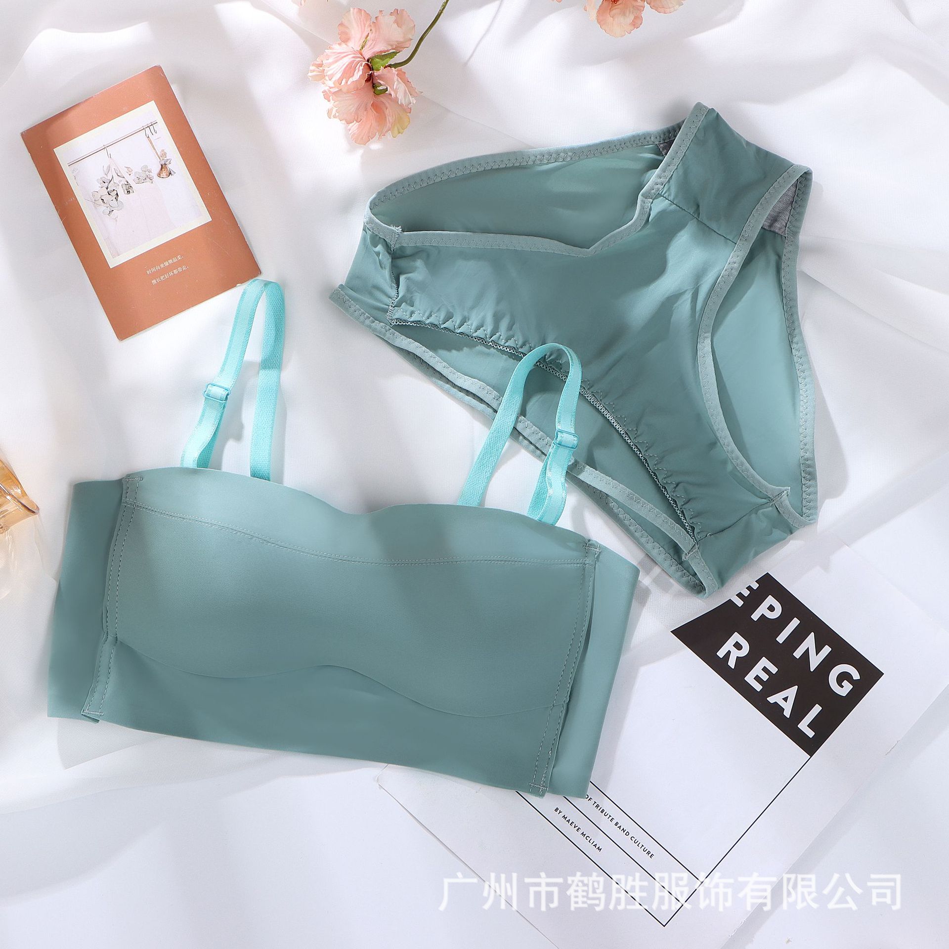 Venta directa de fábrica comercio electrónico transfronterizo Sudeste de Asia Vietnam Tailandia damas sin costuras sujetador de recogida lateral cómodo