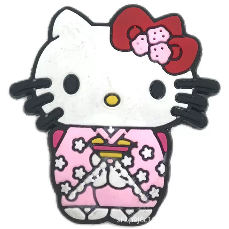 Removable accessory Hello Kitty figure charms, multi-design (30+), lightweight 0.0206 kg