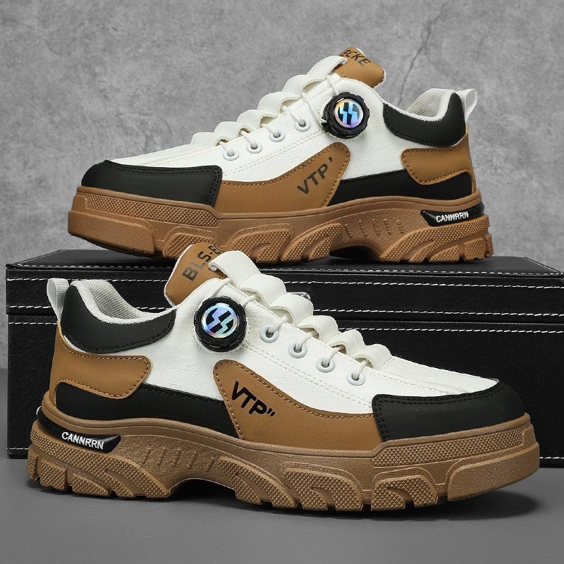 Otoño zapatos de hombre nuevos al aire libre transpiración baja abrazadera giratoria zapatos de herramienta zapatos deportivos casuales