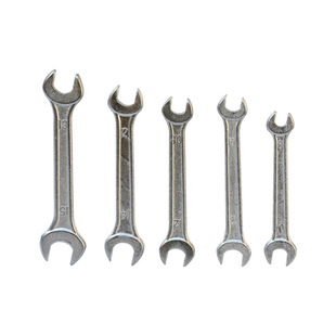 Factory direct supply high strength open-end wrench galvanized forging wrench double manual wrench cheap open-end wrench