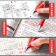 Red Pen primary school teacher special red neutral refill ballpoint pen water pen correction homework signature red oil Press