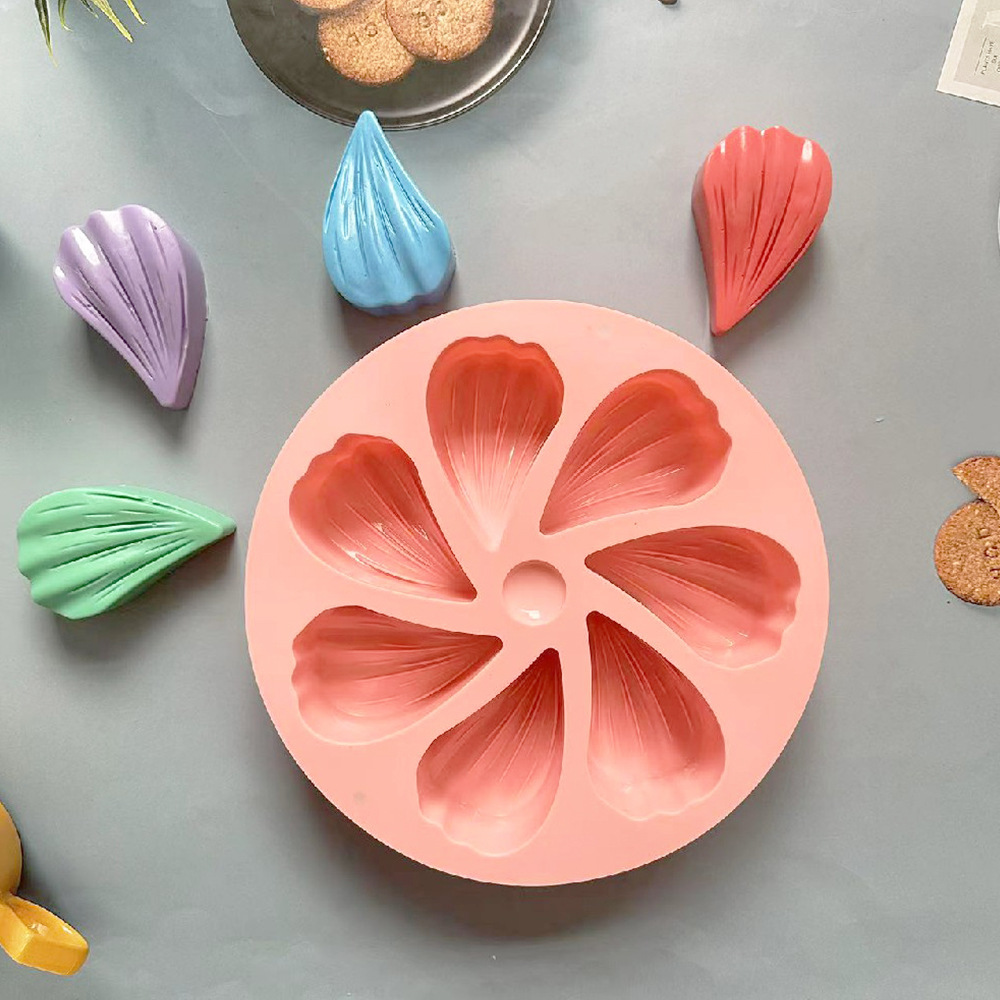 7 pétalos de amor 350 molde de pastel de silicona molde de pastel de gelatina torta molde de pan herramientas de horneado