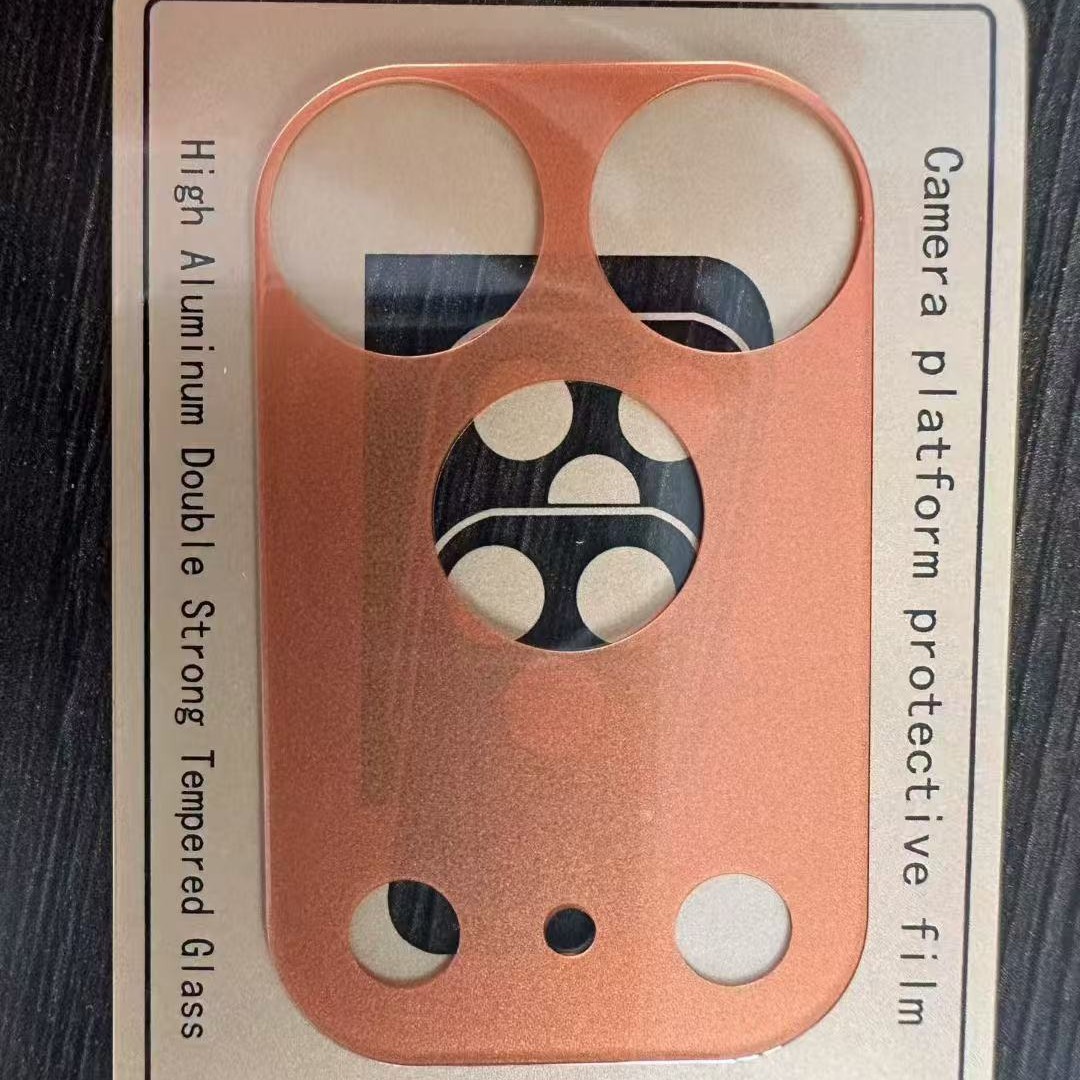 Suitable for Apple 17Promax Original Color Platform Base Silk Screen Glass Film 17Pro Two Powerful Arc Protective Stickers