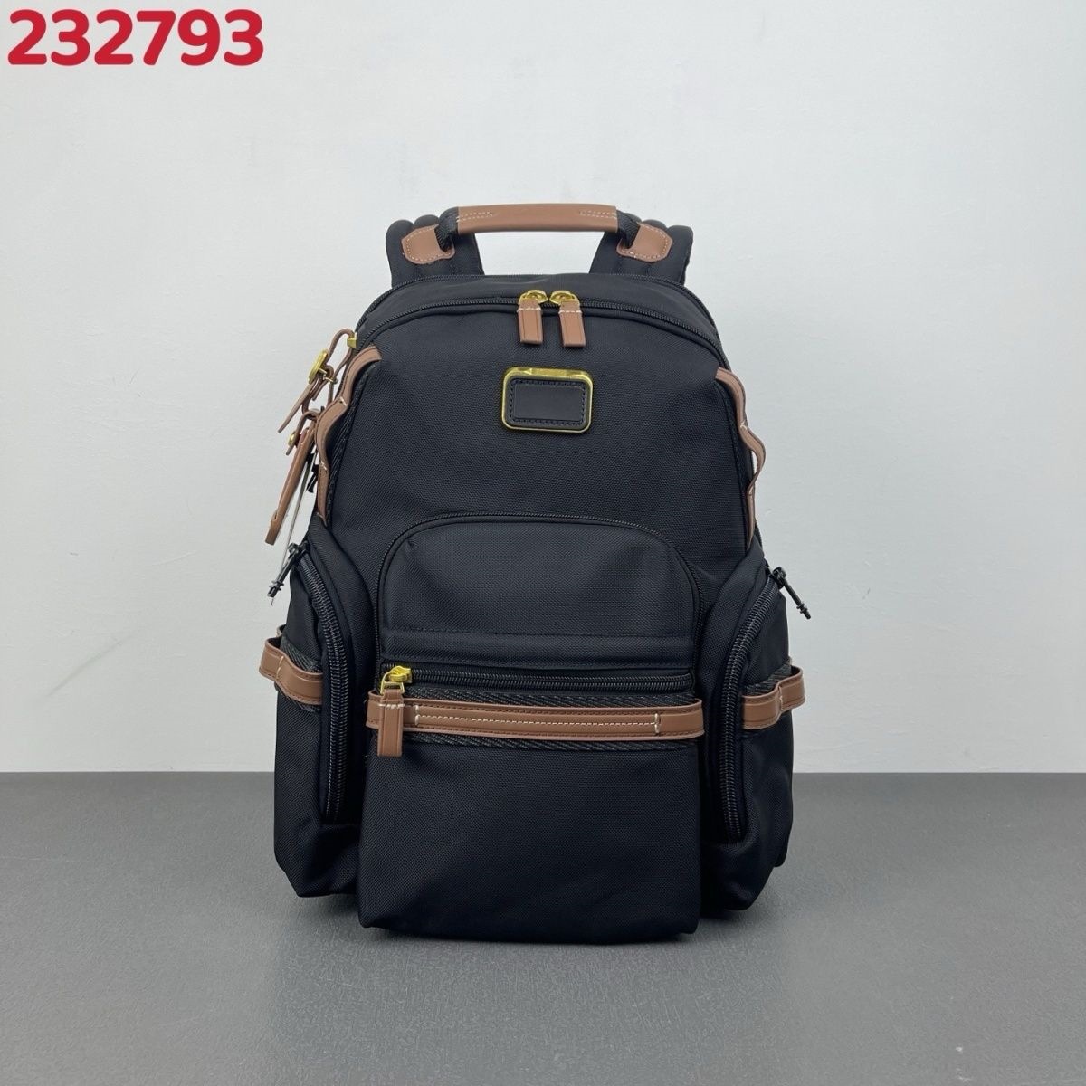 Nylon backpack for leisure for traveling